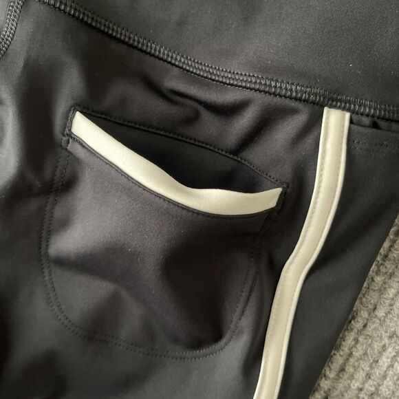 Free People FP Movement Small Shorts Island Time High Rise Black Stretch NEW - Picture 11 of 13